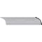 Ekena Millwork 5 1/8"H x 4 1/4"P x 6 3/4"F x 94 1/2"L Salem Federal Crown Moulding MLD05X04X06SA - alternate 1